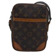 Louis Vuitton Vintage Pre-owned Canvas louis-vuitton-vskor Brown, Dam