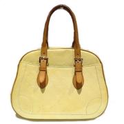 Louis Vuitton Vintage Pre-owned Laeder handvskor Yellow, Dam