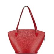 Louis Vuitton Vintage Pre-owned Laeder louis-vuitton-vskor Red, Dam