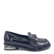 Jeannot Studded Svart Lack Loafer Black, Dam