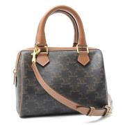 Celine Vintage Pre-owned Canvas celine-vskor Black, Dam