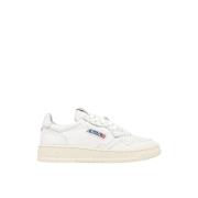 Autry Nappa Läder Sneakers med Broderi White, Herr