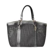 Dior Vintage Pre-owned Canvas totevskor Black, Dam