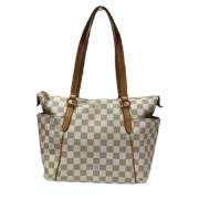 Louis Vuitton Vintage Pre-owned Canvas louis-vuitton-vskor White, Dam