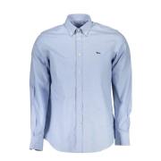 Harmont & Blaine Blå Långärmad Button-Down Skjorta Blue, Herr