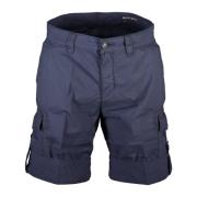 North Sails Blå Bermuda Shorts med Kontrastdetaljer Blue, Herr