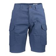 North Sails Blå Bermuda Shorts Regular Fit Bomull Blue, Herr