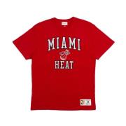 Mitchell & Ness NBA Legendarisk Vintage Logo T-shirt Red, Herr