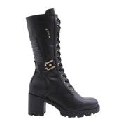 Nerogiardini Ankelboots med PISTOLES-design Black, Dam