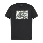 PS By Paul Smith T-shirt med tryck Black, Herr