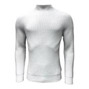 Gran Sasso Rainwool Turtleneck Sweater Vit White, Herr