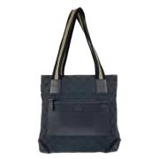 Gucci Vintage Pre-owned Canvas gucci-vskor Black, Dam