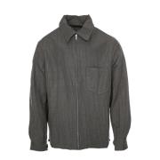 Lc23 Unik Design Sweatjacka Gray, Herr