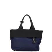 Prada Vintage Pre-owned Canvas prada-vskor Blue, Dam