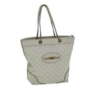 Gucci Vintage Pre-owned Laeder totevskor White, Dam