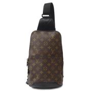 Louis Vuitton Vintage Pre-owned Canvas crossbodyvskor Brown, Herr