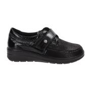 Cinzia Soft Läder Damsneakers Black, Dam