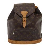 Louis Vuitton Vintage Pre-owned Canvas ryggsckar Brown, Dam