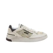 Ghoud Dam Guld Sneakers Borstad Låg Gray, Dam