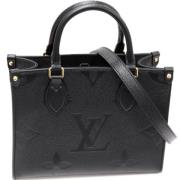 Louis Vuitton Vintage Pre-owned Canvas louis-vuitton-vskor Black, Dam