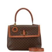 Celine Vintage Pre-owned Canvas celine-vskor Brown, Dam