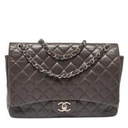 Chanel Vintage Pre-owned Laeder chanel-vskor Gray, Dam