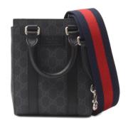 Gucci Vintage Pre-owned Canvas gucci-vskor Black, Dam