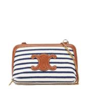 Celine Vintage Pre-owned Canvas celine-vskor Blue, Dam