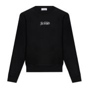 Burberry Bomullsweatshirt med logotyp Black, Herr