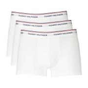 Tommy Hilfiger Vit Bomullsboxer med Logotyp White, Herr