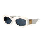 Versace Stiliga solglasögon med modell 0Ve4466U White, Dam