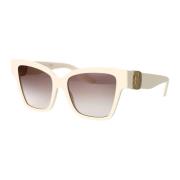 Dolce & Gabbana Stiliga solglasögon med modell 0Dg4470 Beige, Dam