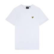 Lyle & Scott Thistle Club Print T-Shirt White, Herr