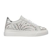 Alma EN Pena Studded Läder Sneaker Multicolor, Dam