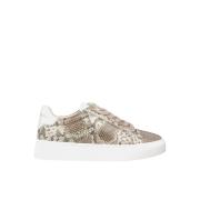 ALMA EN PENA Sneakers med strassdetaljer Beige, Dam