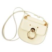 Chloé Pre-owned Pre-owned Laeder crossbodyvskor White, Dam