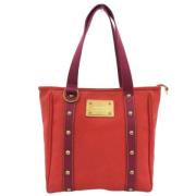 Louis Vuitton Vintage Pre-owned Canvas louis-vuitton-vskor Red, Dam