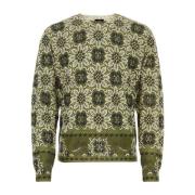 Etro Stiliga Stickade Plagg Multicolor, Herr