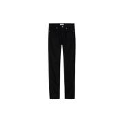 Zadig & Voltaire Stiliga Denim Jeans för Män Black, Herr