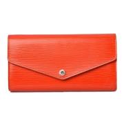 Louis Vuitton Vintage Pre-owned Laeder plnbcker Orange, Dam