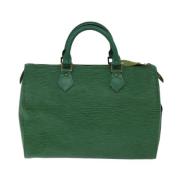 Louis Vuitton Vintage Pre-owned Laeder louis-vuitton-vskor Green, Dam