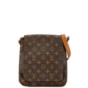 Louis Vuitton Vintage Pre-owned Canvas louis-vuitton-vskor Brown, Dam