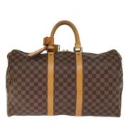 Louis Vuitton Vintage Pre-owned Canvas louis-vuitton-vskor Brown, Dam