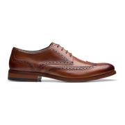 Clarks Brun Brogue Snörsko Brown, Herr