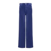 Emporio Armani Vida Ben Hög Midja Jeans Blue, Dam