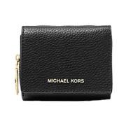 Michael Kors Svart Trifold Plånbok med Stil 32s4g8ed8l Black, Dam