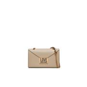 Love Moschino Stiliga Väskor Kollektion Beige, Dam