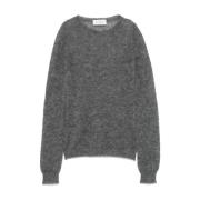 Sportmax Fiamma 003 Pullover Sweater Gray, Dam