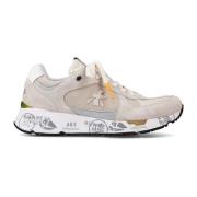 Premiata Beige Sneaker Mase Mocka Läder Beige, Herr