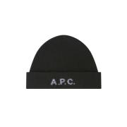 A.p.c. Harry Ull Mössa Black, Unisex